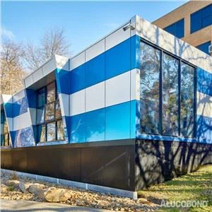 Mousserande silverfärg av Alucobond ACP ACM