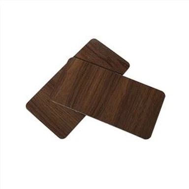 Trä färg finish dekorativ beklädnad acp ark aluminium kompositpanel