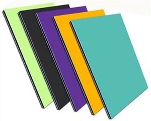 Design Exteriör Dekorativa Väggpaneler Aluminiumkompositpanel