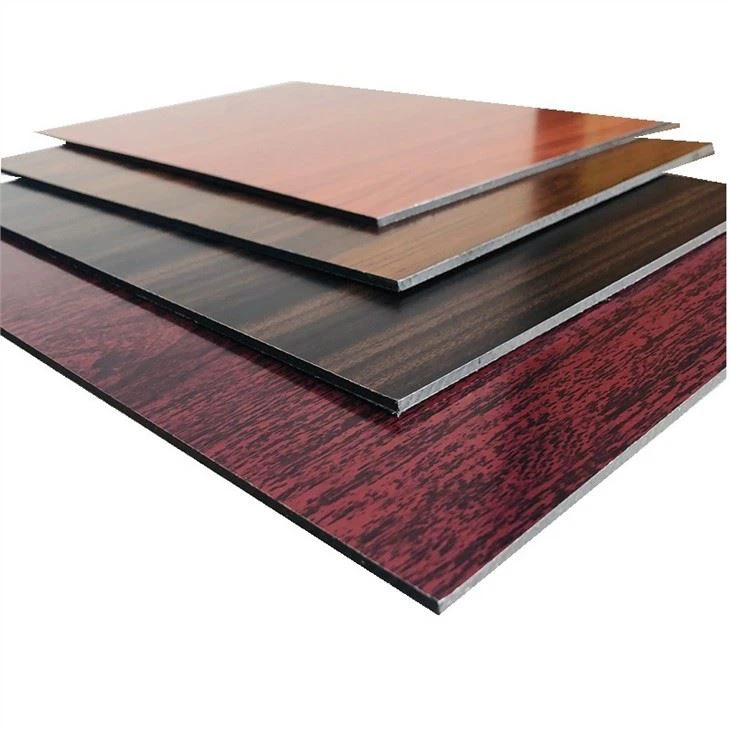 Wooden Aluminum Composite Panel ACP Wall Panels Wall Cladding Panel Building Material